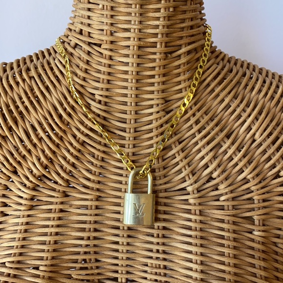 Authentic Louis Vuitton Lock. on a chain. - Picture 2 of 9